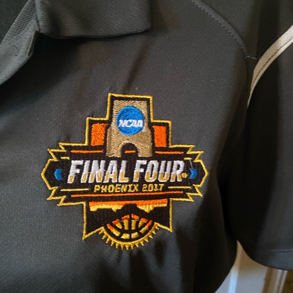 2017 Final Four polo shirt